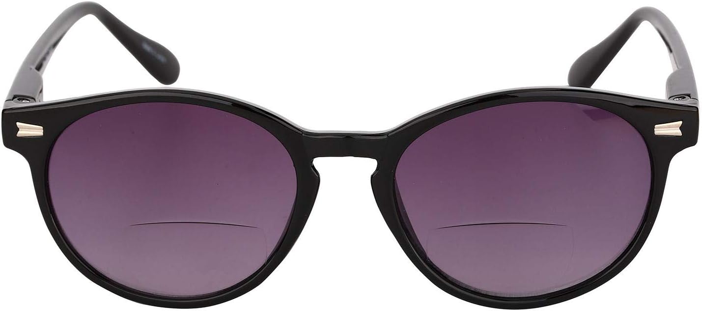 Mass Vision Gafas de sol bifocales ‘The Brilliance’ – Gafas de sol redondas de marco completo