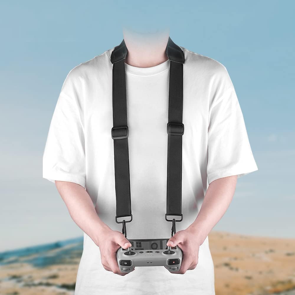 WANSUPYIN Correa para el cuello con cordón de ensanchamiento de nailon 2023 Accesorios para dron para mando a distancia DJI RC