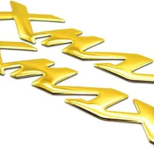 2PCS 3D Motorcycle Emblem Logo Badge Chrome Sticker Decals Stickers for YMAHA Xmax 125 250 300 400 X Max 300 Accessories (Color  Gold) 2PCS 3D Motorcycle Emblem Logo Badge Chrome Sticker Decals Stickers for YMAHA Xmax 125 250 300 400 X Max 300 Accessories (Color  Gold)