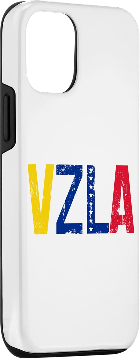 Funda con bandera venezolana para iPhone 14 Pro Venezuela VZLA Vintage Pride