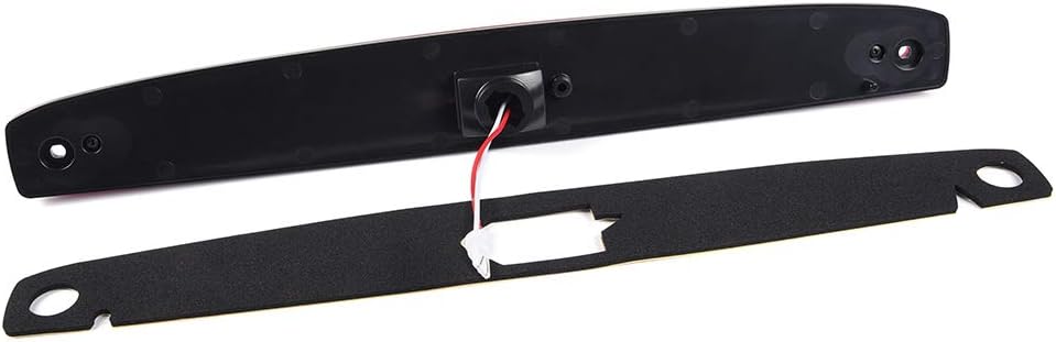PIT66 Barra LED de tercera luz de freno, compatible con Dodge Ram 2500 3500 2003-2006 Tercera luz de freno de carga con lente roja carcasa cromada