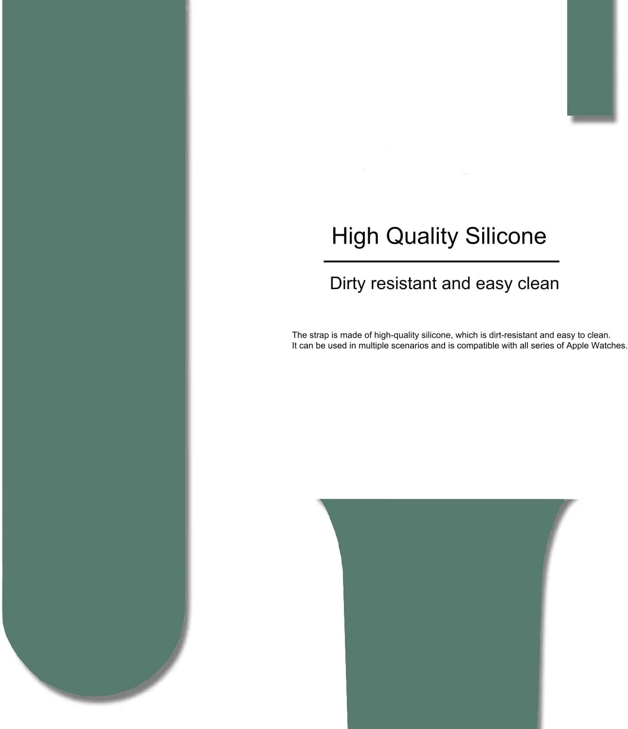 for Apple Watch Band, Silicone Band for Apple Watch Band 38mm 40mm 41mm 42mm 44mm 45mm 49mm, Compatible Apple Watch Series, Ultra, SE, 9876543