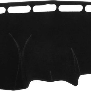 VekAuto Funda protectora de poliéster para salpicadero de automóvil, compatible con Nissan March 2010-2015, protector de poliéster negro para VekAuto Funda protectora de poliéster para salpicadero de automóvil, compatible con Nissan March 2010-2015, protector de poliéster negro para