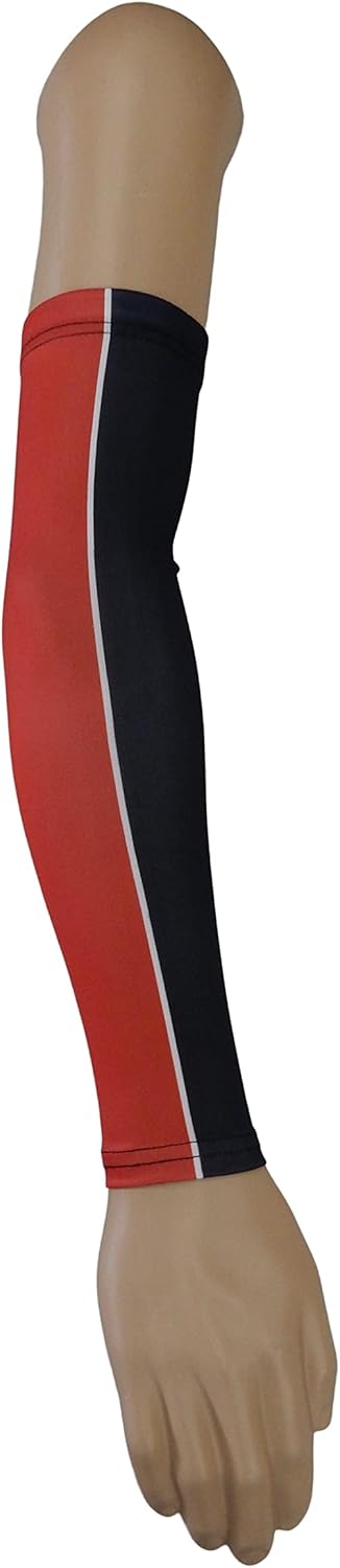 SportsFarm Tallas para jóvenes y adultos, 2 tonos, manga de compresión para jugadores de 2 tonos (1 manga) (más de 20 colores disponibles en nuestra