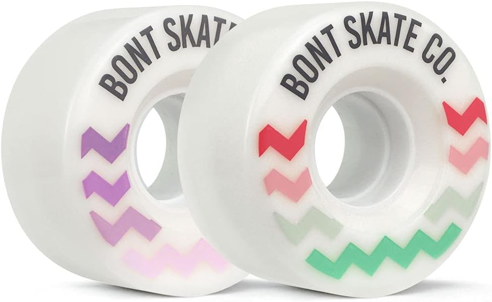 Bont Patines Glide – Ruedas de patinaje para exteriores – Ruedas de patinaje 78A – Ruedas para exteriores para patines – 2.244 x 1.260in – Ruedas de