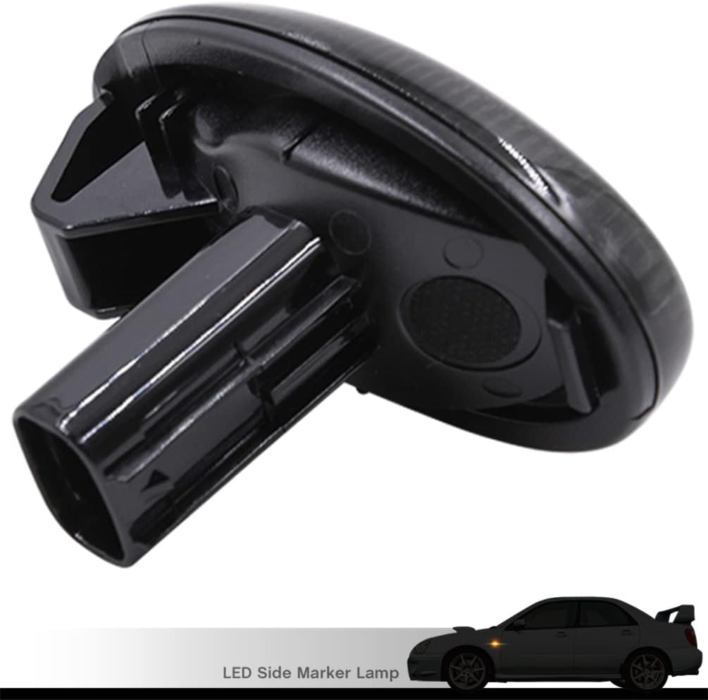 NJSBYL Impreza WRX – Lámpara de marcador lateral LED para Subaru Impreza WRX 2002 2003 2004 2005 2006 2007 Fender Turn Signal Kits de luz de lente