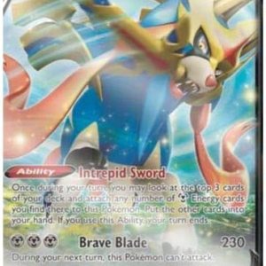 Tarjeta promocional Pokemon Zacian V SWSH018 Tarjeta promocional Pokemon Zacian V SWSH018