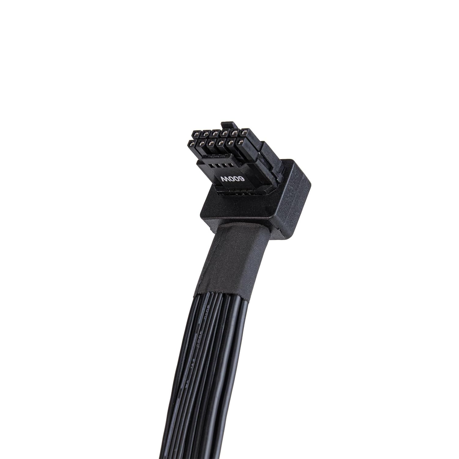 SilverStone Technology PP14-90 12+4 pines (PSU) a 12+4 pines (GPU) 90 en ángulo 12VHPWR PCIe Gen5 Cable, SST-PP14-90