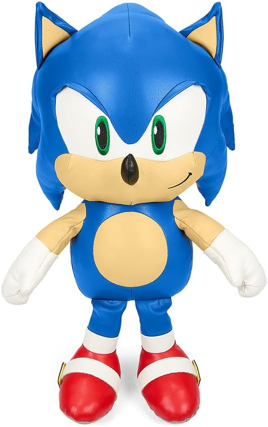 Kidrobot Sonic The Hedgehog – Peluche de piel sintética de 16 pulgadas