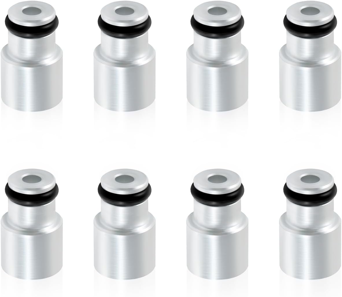 8 unids LS3 LS7 LS9 L76 Shorty Inyector de Combustible Adaptador Espaciador a LS2 Admisión Carril de Combustible