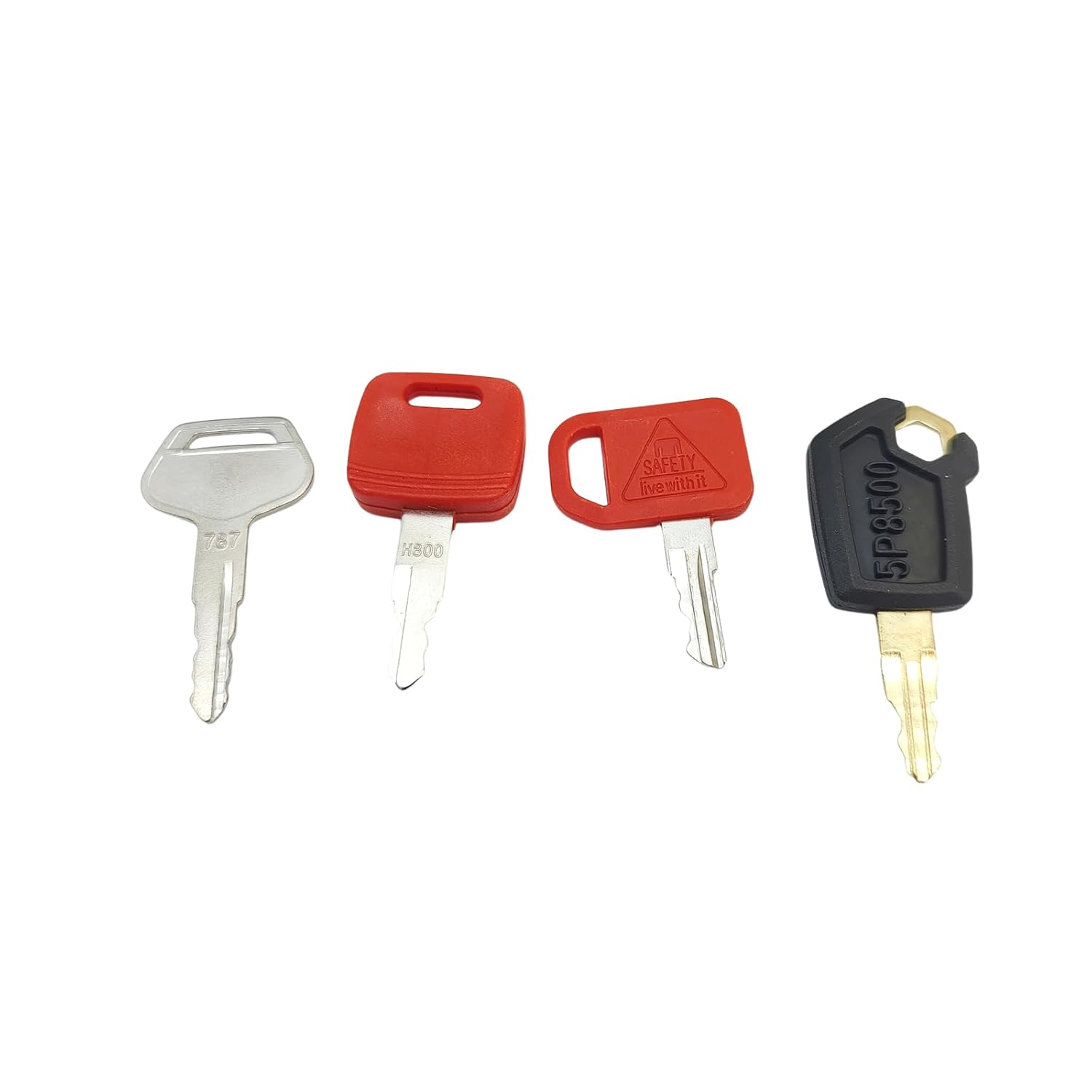 Llave de equipo pesado 4PCS AT195302 H800 H800R 5P8500 787 se ajusta para CAT John Deere Komatsu
