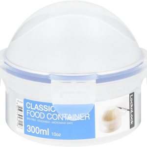 Lock & Lock – Recipiente hermético redondo para alimentos, caja de cebolla, 10.14 onzas1.27 tazas Lock & Lock – Recipiente hermético redondo para alimentos, caja de cebolla, 10.14 onzas1.27 tazas