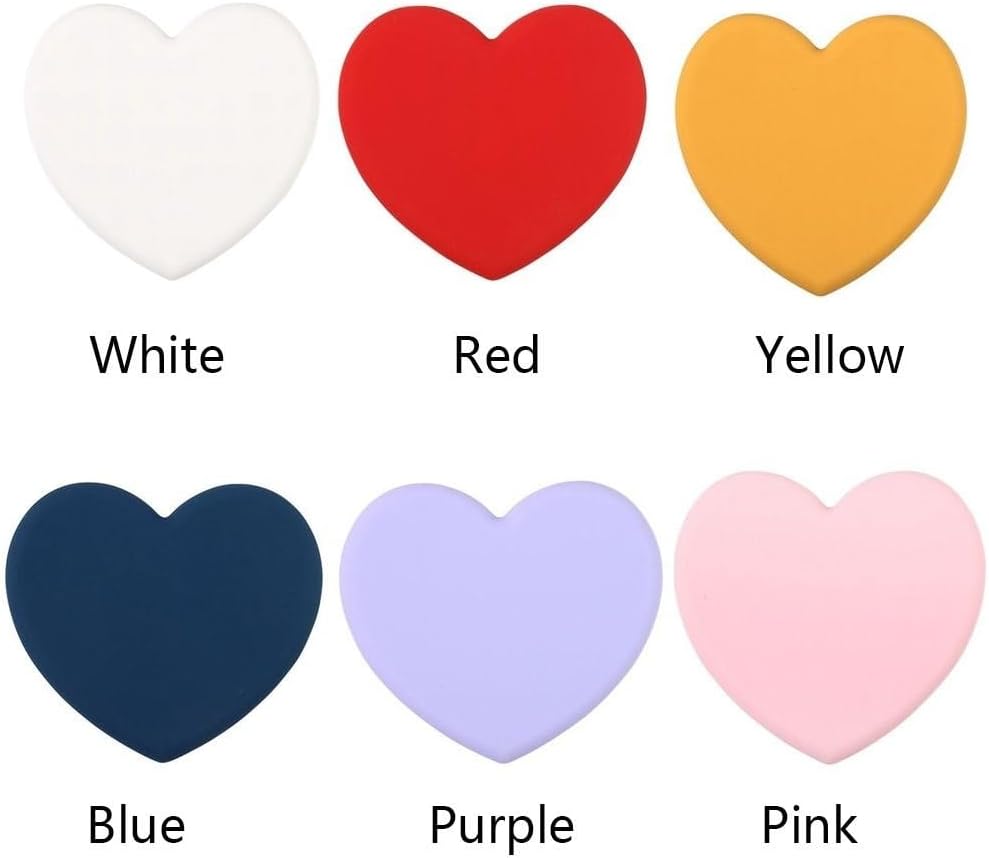 1 alfombrilla de silicona en forma de corazón, soporte antideslizante para ollas, almohadilla de silicona multiusos para accesorios de cocina