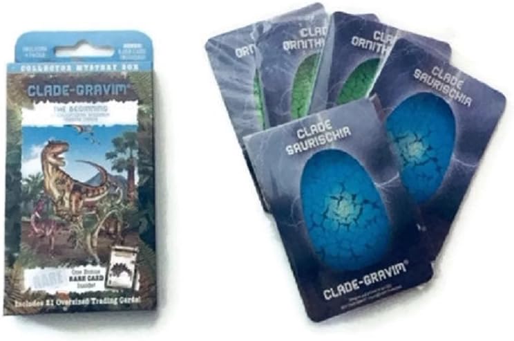 Tarjetas coleccionables para niños, dinosaurios, coleccionista, caja misteriosa, dinosaurio, educativo, 4 paquetes de 4 series para adultos y niñas