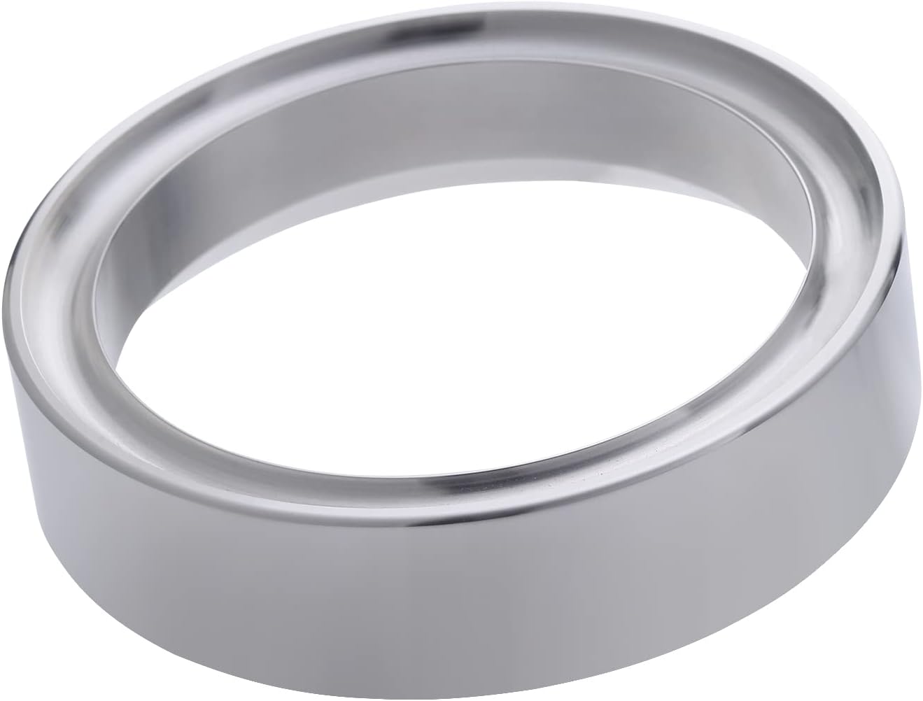 YOLOYO – Embudo dosificador de 2.303 in, embudo dosificador de espresso fabricado con precisión, embudo portafiltro de acero inoxidable 100% para