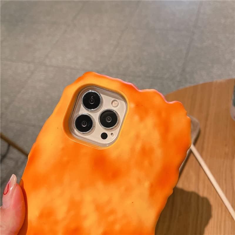 Funda de silicona ultra gruesa y suave para Apple 3D de dibujos animados lindos niños y niñas (para iPhone 11, pierna de pollo grande)