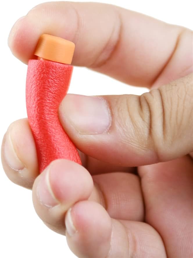 200pcs Gen3 Stefan Short Darts for Nerf Blaster Modify Toy for Adventure Force Nexus Pro and Worker Swift Blaster (Red)