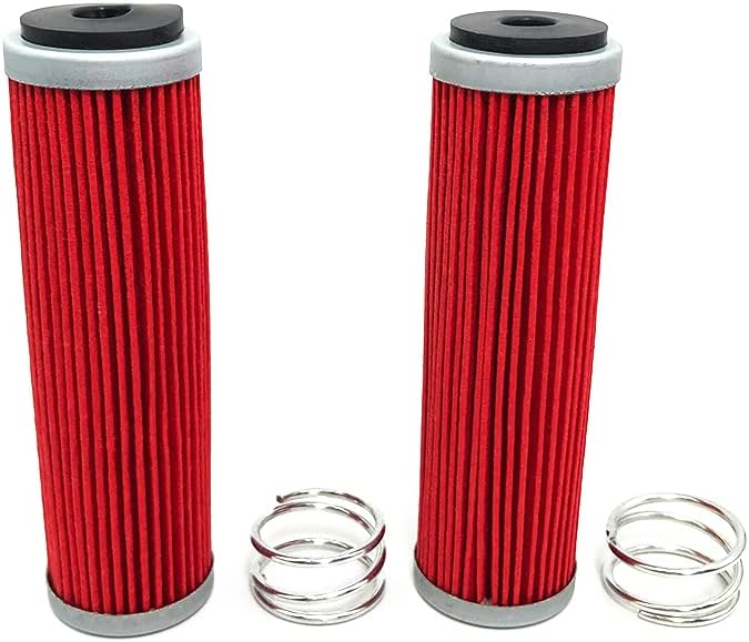 OTOM OUDIMO – 2 filtros de aceite de motor para motocicleta, papel de filtración importado para ZONGSHEN NC250 NC450 Off-Road Motocross Dirt Bike