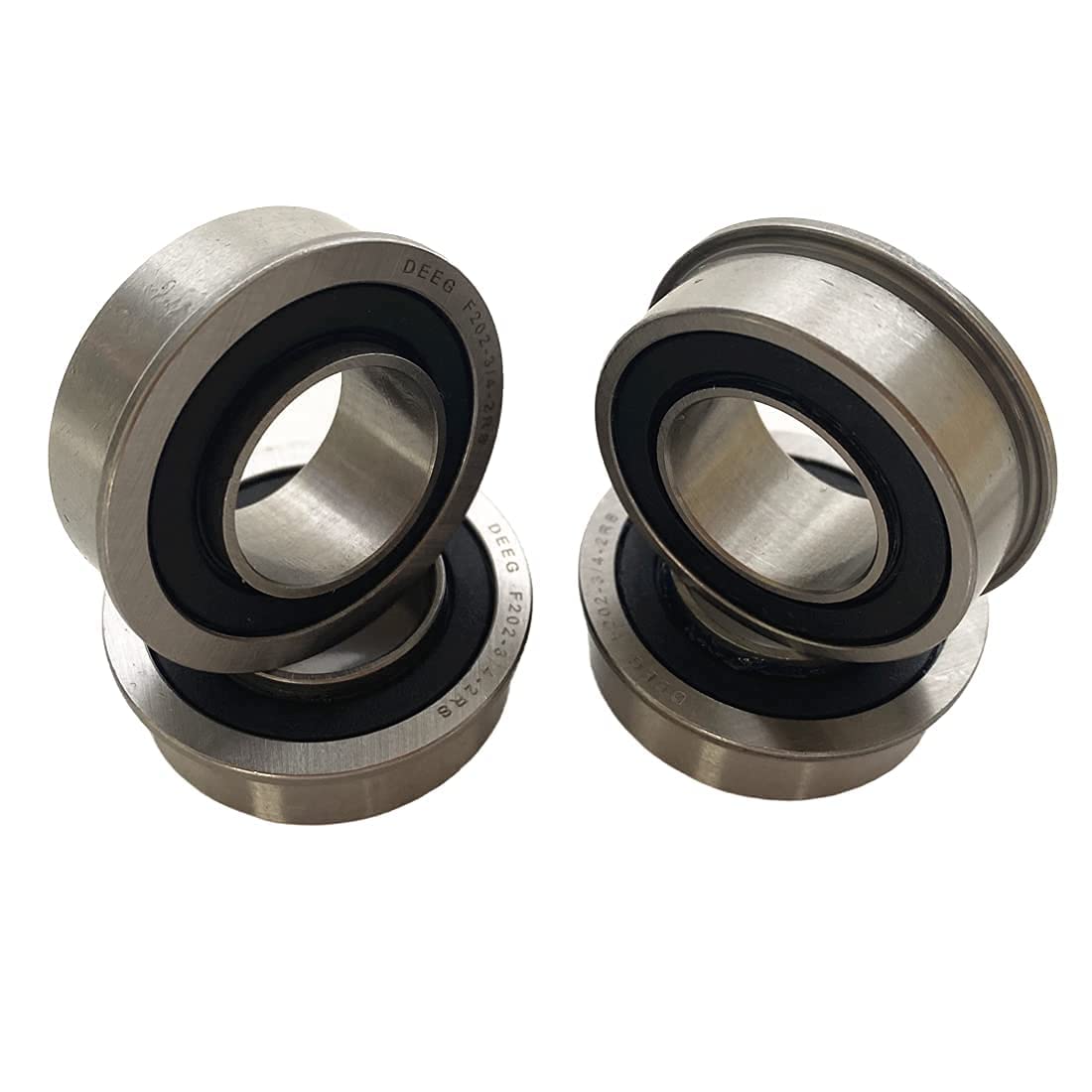 DEEG Piezas de repuesto para cortacésped de montar a caballo Kit de rodamiento de rueda delantera compatible John Deere M123811 AM127304 M143338