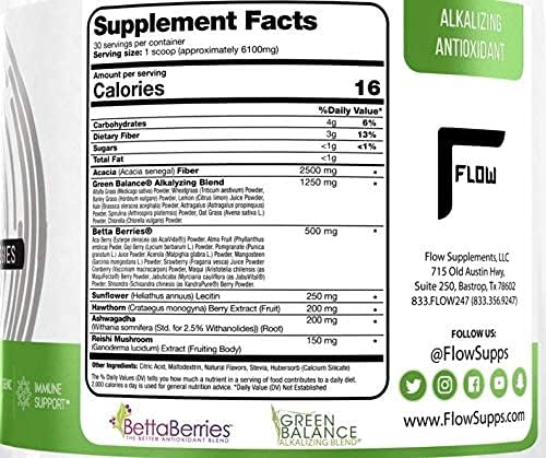 Verdes en polvo Frutas y verduras Limón Hierba – 6.45 oz.