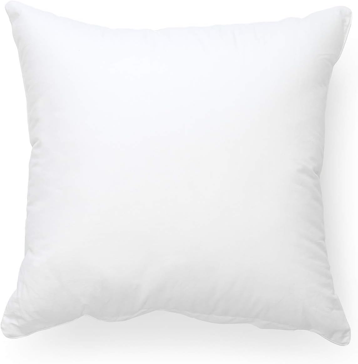 Funda de almohada alternativa de plumón sintético resistente al agua, forma cuadrada, 20 x 20 pulgadas