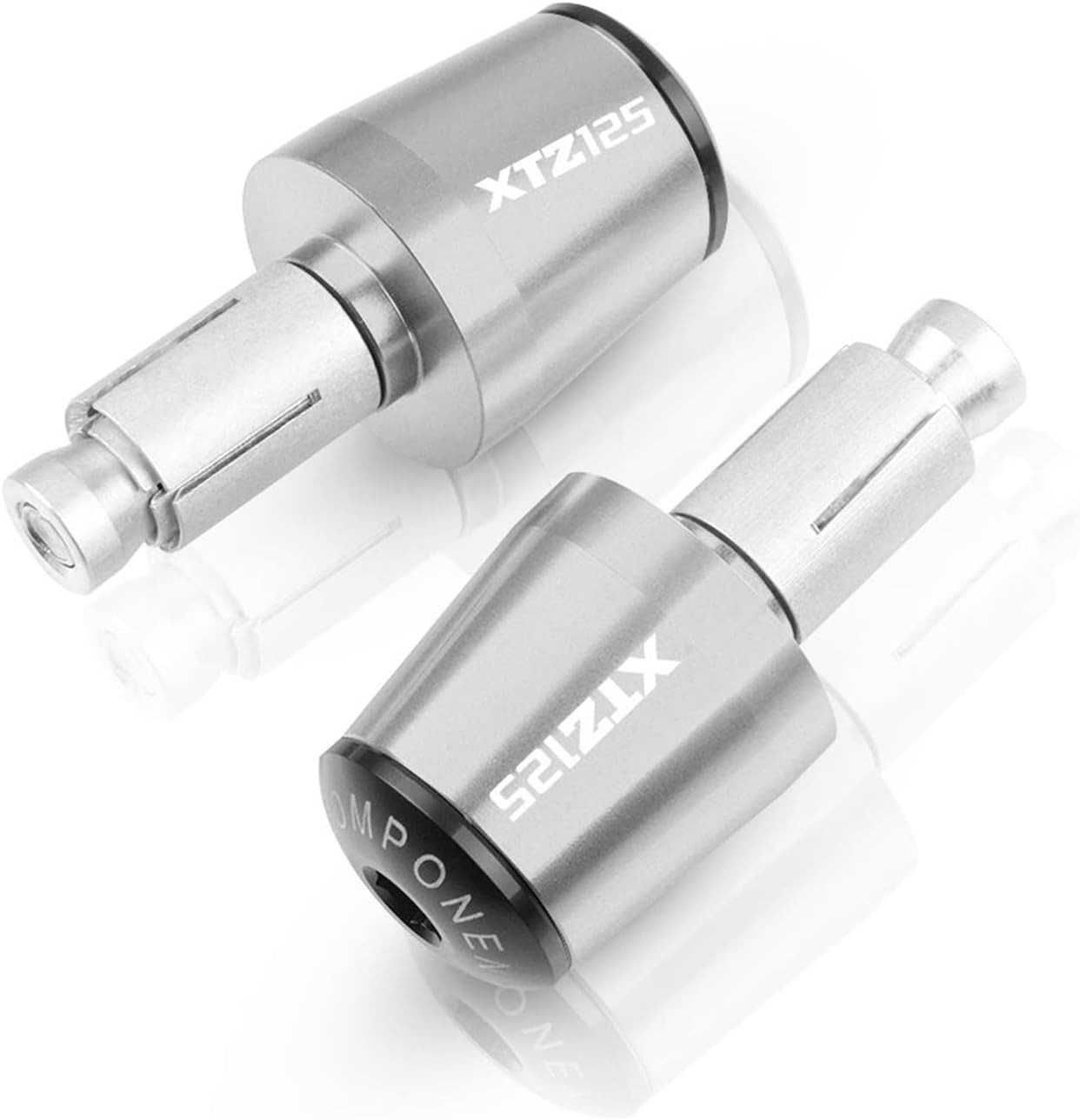Para Yamaha XTZ125 XTZ 125 XTZ-125 2003-2016 2004 2005 2006 2007 2008 Agarres de mano para manillar de motocicleta, tapones de tapa de extremo