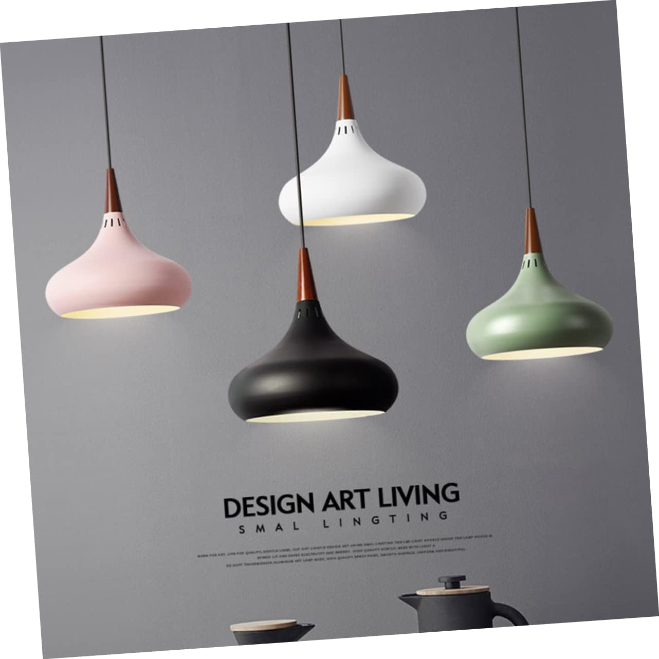 Uonlytech Bombillas LED vintage, pantalla de cúpula, bombilla colgante de granja, luz negra, lámpara colgante retro, lámpara colgante, pantalla LED,