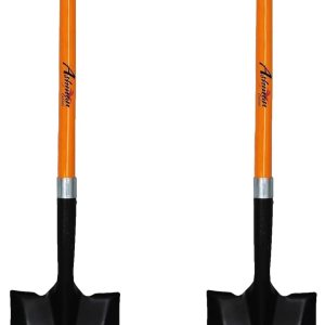 Ashman – Pala de transferencia (paquete de 2)  41 pulgadas de largo agarre D con mango duradero  Una pala multiusos de alta calidad para Ashman – Pala de transferencia (paquete de 2)  41 pulgadas de largo agarre D con mango duradero  Una pala multiusos de alta calidad para