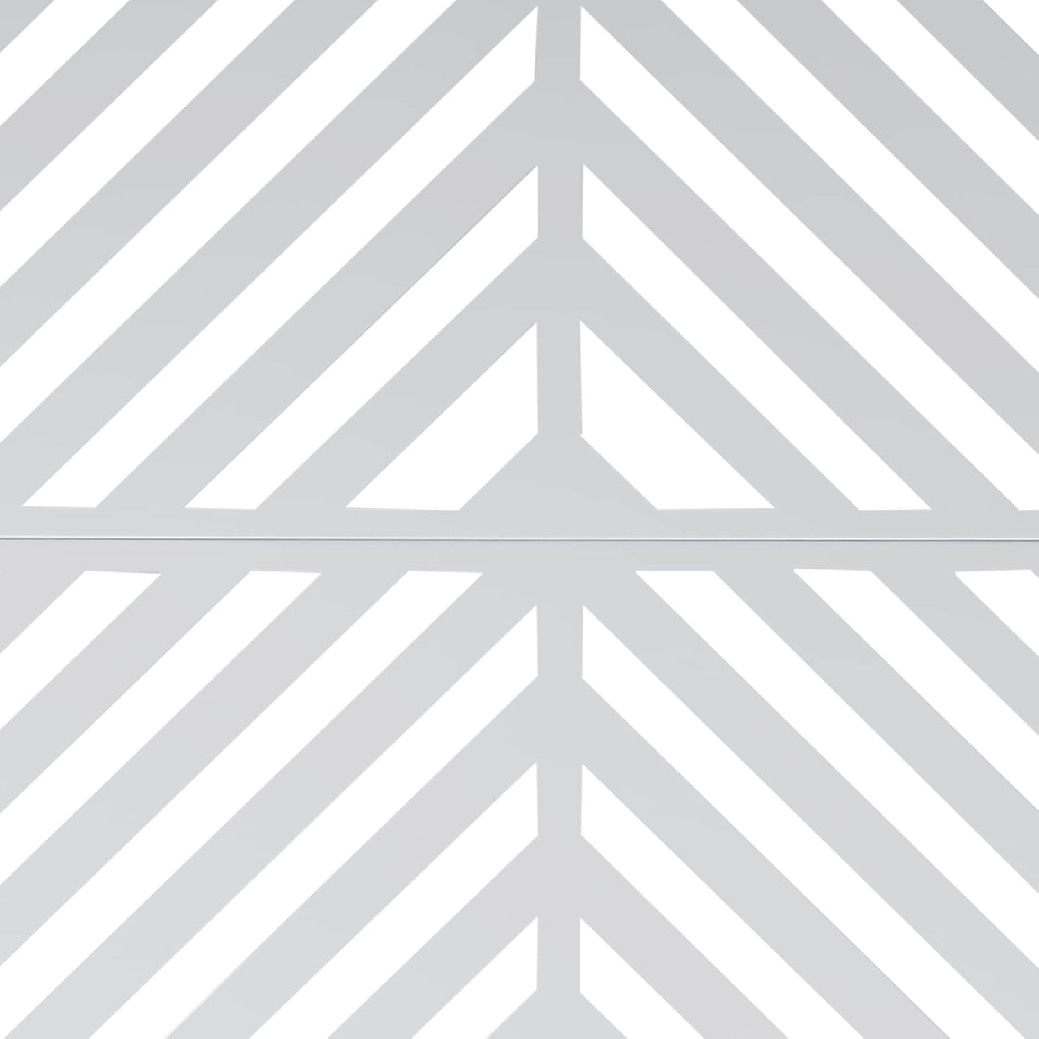 Paneles de pantalla de privacidad para interiores y exteriores, soporte de valla blanca, pantalla de privacidad de metal, decoración a rayas para