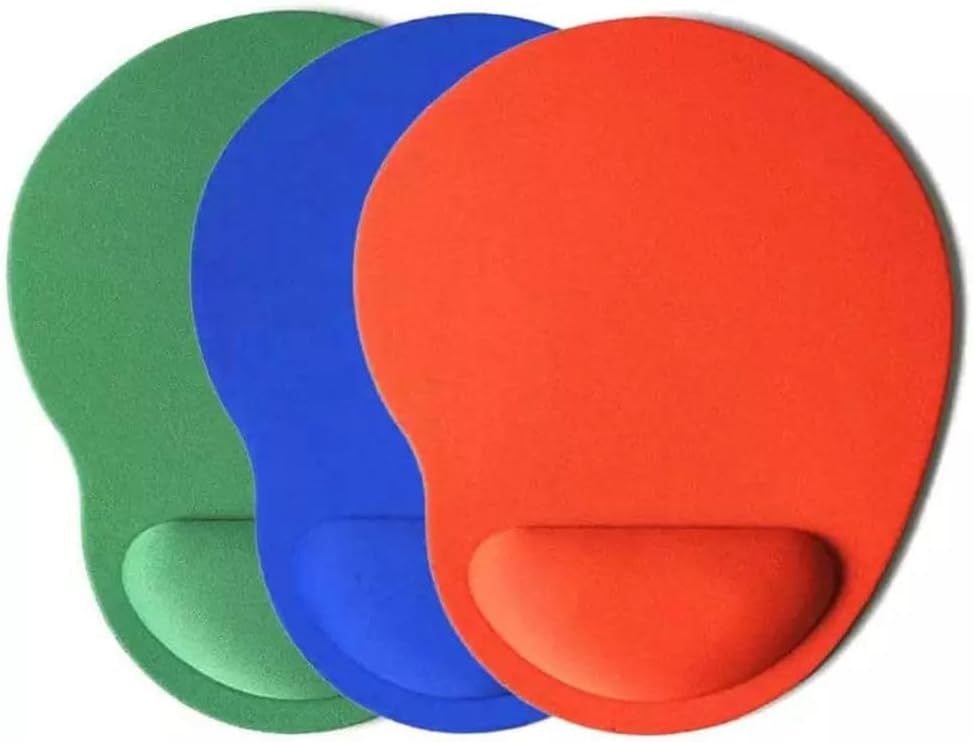 Alfombrilla de mouse ergonómica para computadora con soporte para reposamuñecas, base antideslizante para juegos para el hogar, oficina, trabajo,