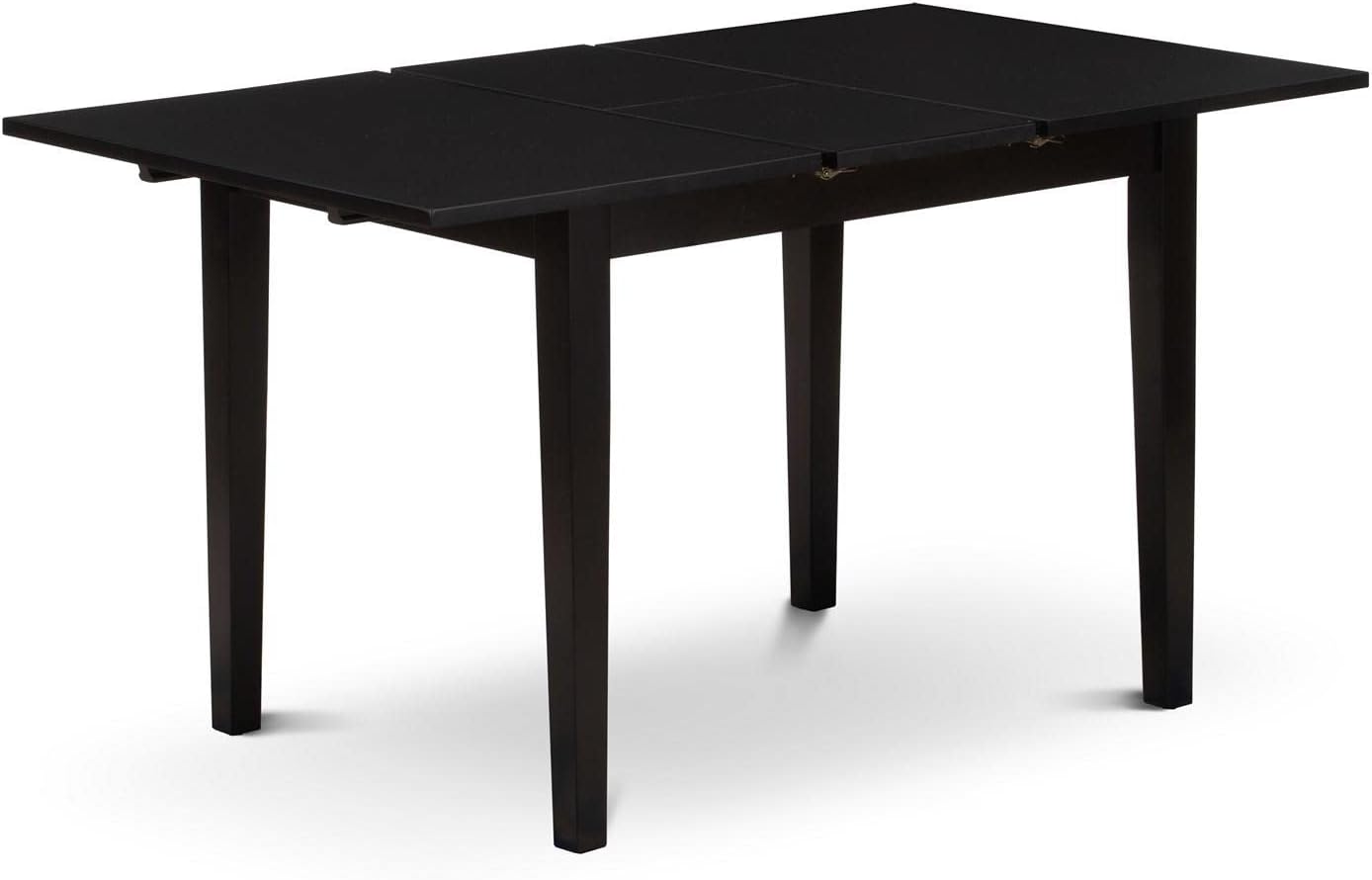 East West Furniture NFVA3-BLK-C Juego de comedor