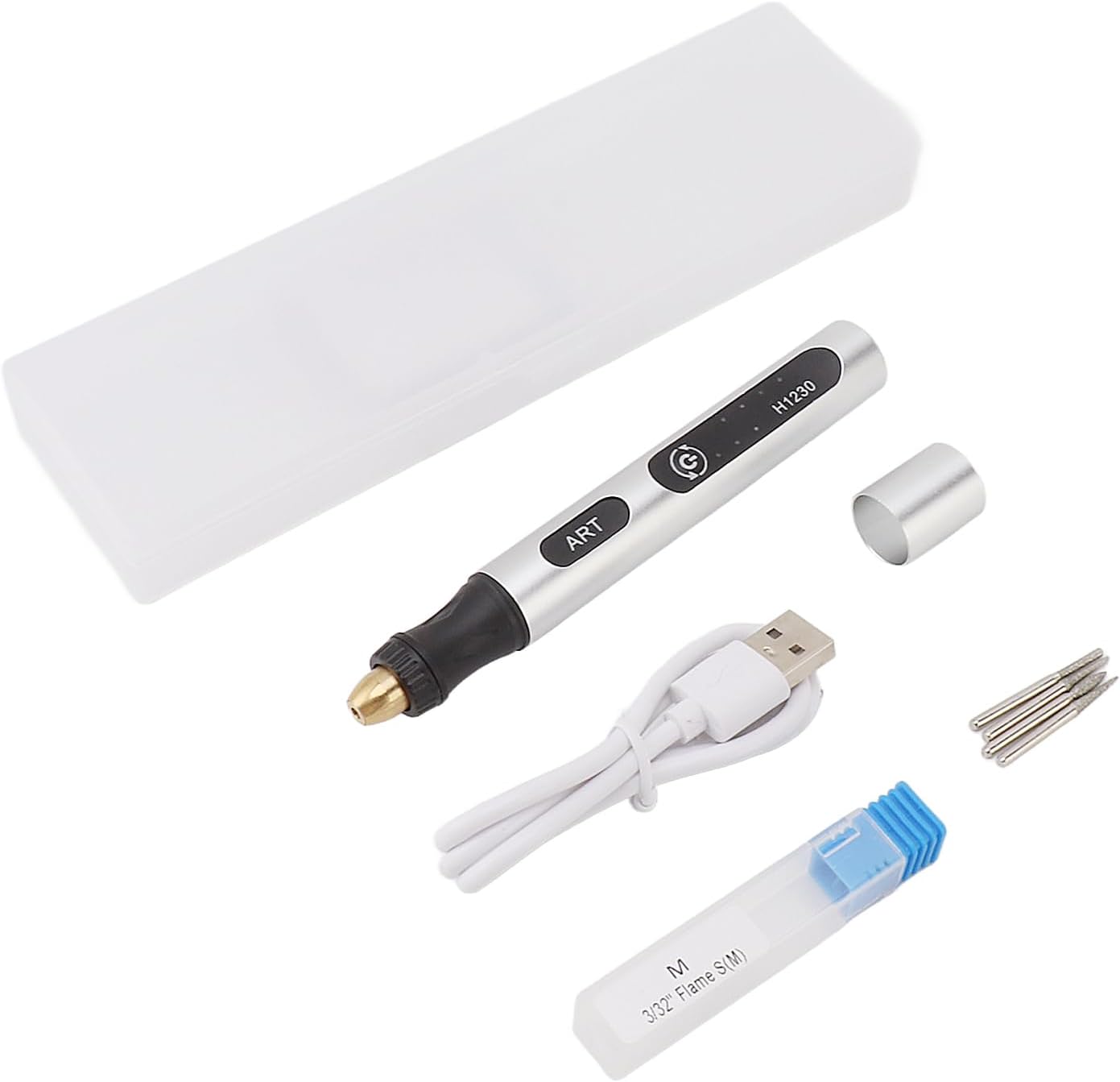 Mini herramienta giratoria inalámbrica, 3 velocidades 4.2V recargable kit de herramientas rotativas eléctricas con accesorios, juego de amoladora
