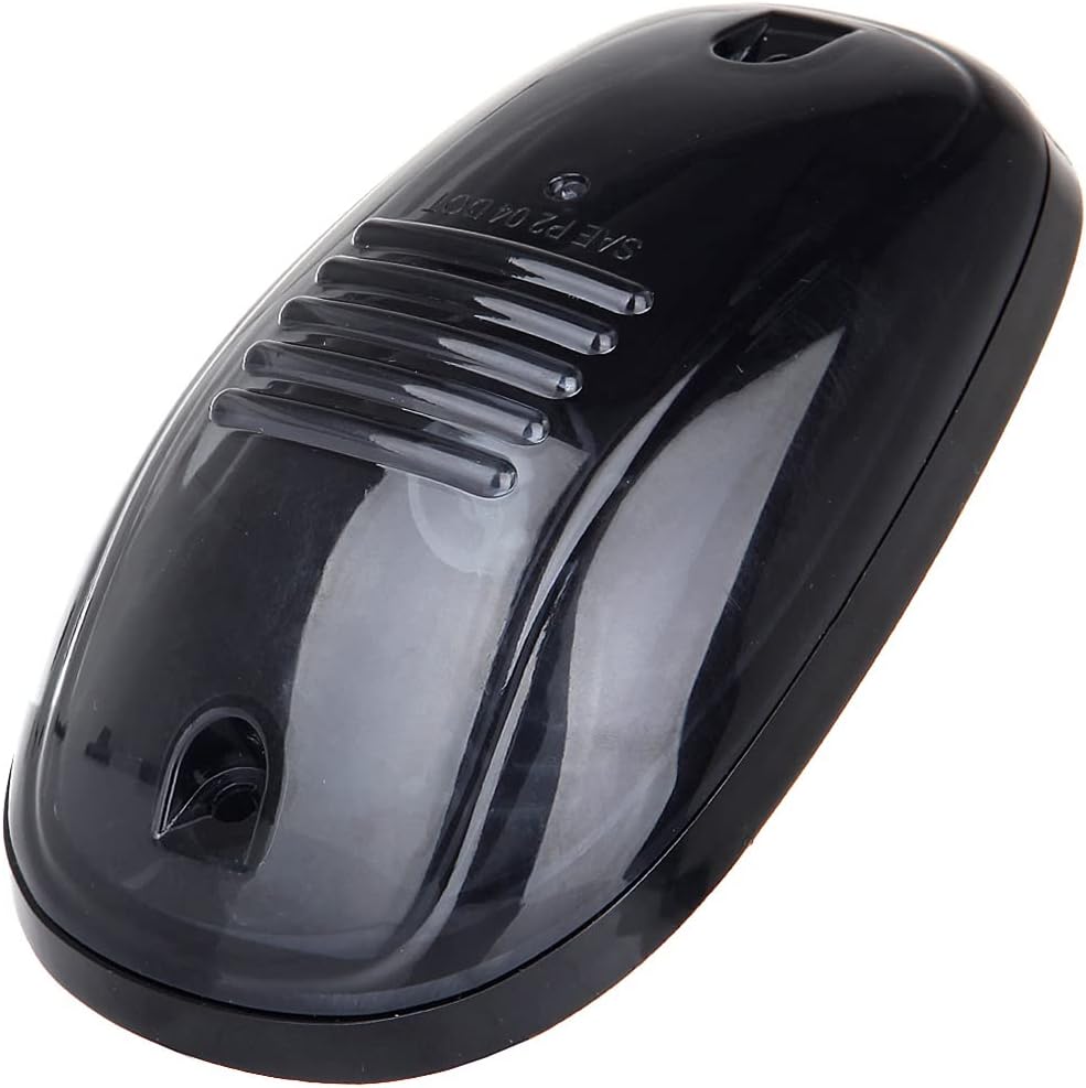 ECCPP Paquete de 5 marcadores de cabina ahumados para techo y 5 luces LED T10 púrpura rosa para Dodge 2003-2018 para Dodge para Ram 2500 3500