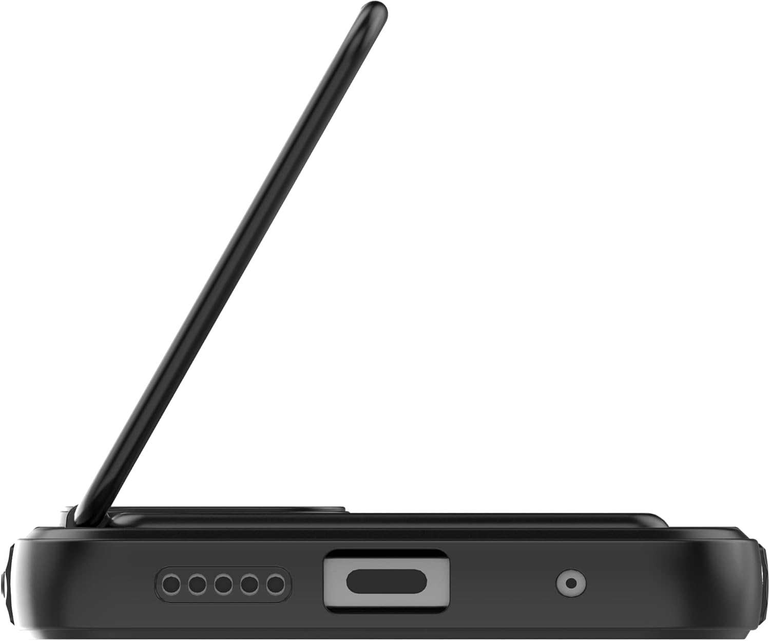 Funda para Xiaomi Redmi 10 2022, funda para Redmi 10 2021 con funda de soporte, color negro
