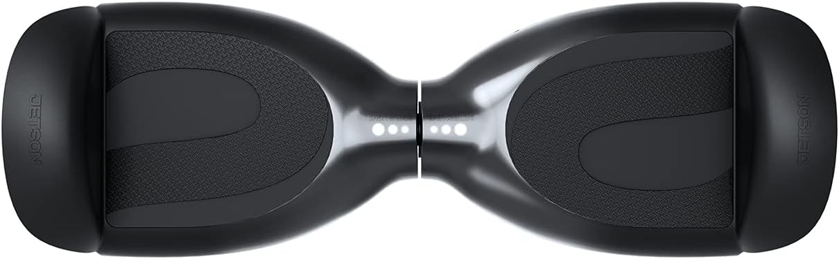 Jetson Hoverboard – Hoverboard Zone con ruedas todoterreno todoterreno – Hoverboard ligero negro con ruedas LED iluminadas – Hoverboard inteligente