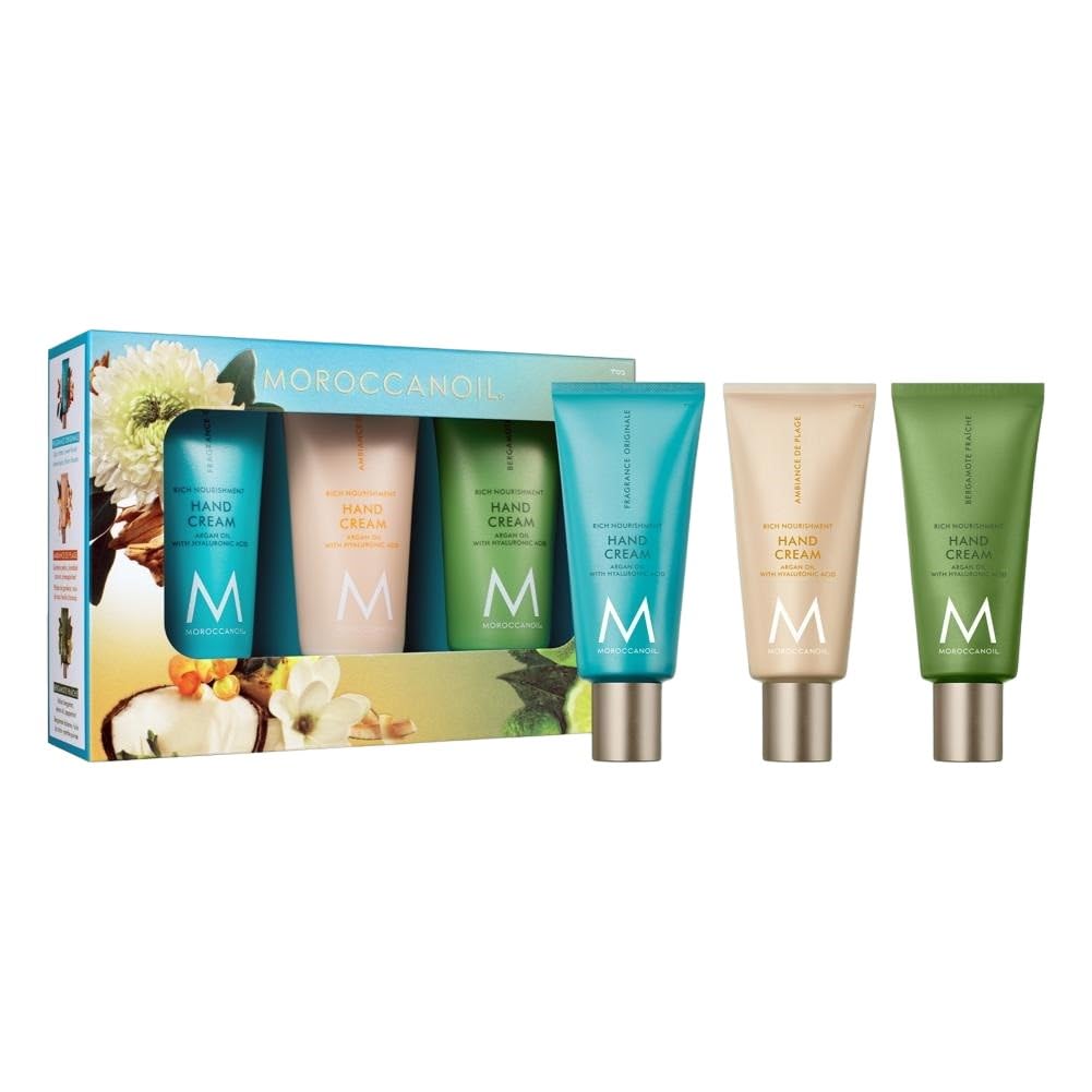 Moroccanoil Trío de crema de manos