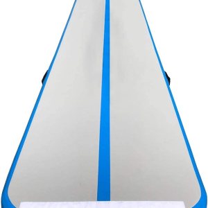 Colchoneta inflable de gimnasia de 10 pies, 13 pies, 16 pies, 20 pies, con bomba para gimnasio, hogar, yoga, entrenamiento, niños, deportes, Colchoneta inflable de gimnasia de 10 pies, 13 pies, 16 pies, 20 pies, con bomba para gimnasio, hogar, yoga, entrenamiento, niños, deportes,