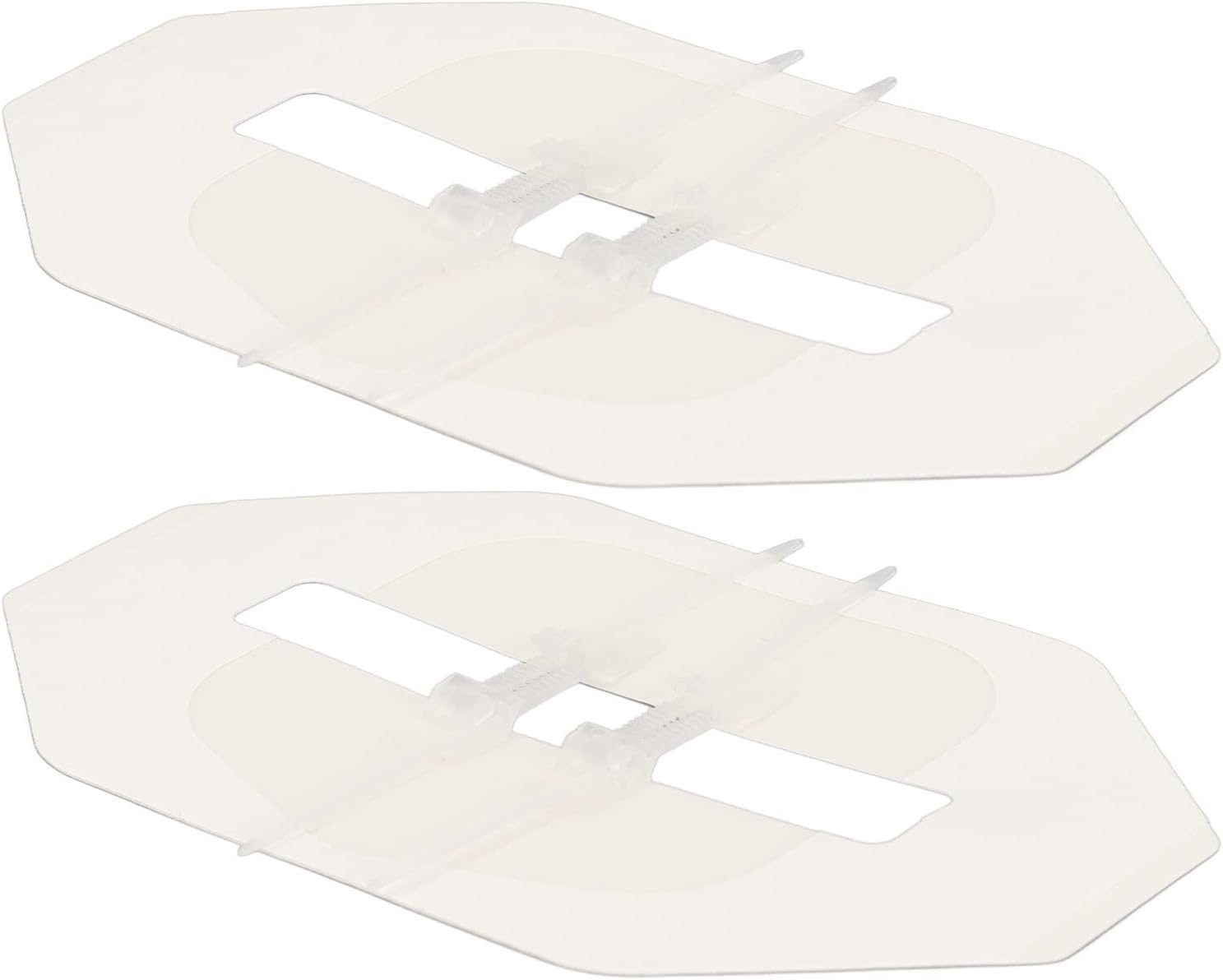 2 piezas de suturas de puntada con cremallera, vendas adhesivas de emergencia, kit de laceración para el cuidado de heridas