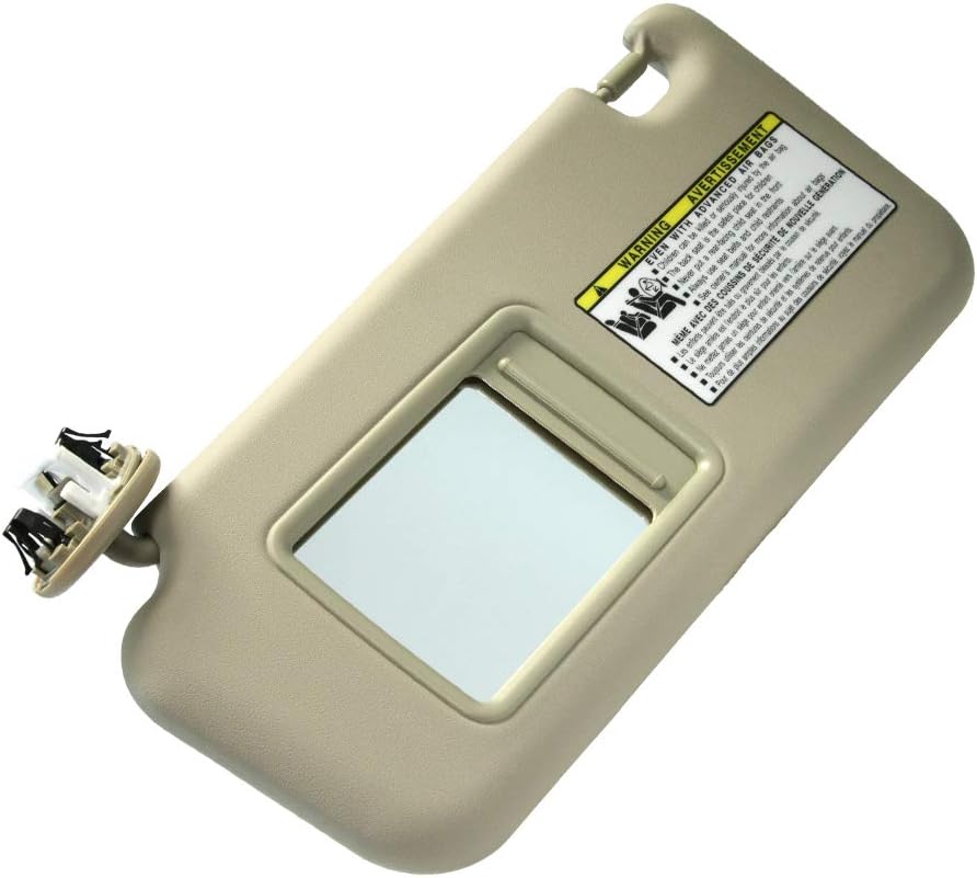 Reemplazo de visera solar para el lado del conductor izquierdo para Toyota RAV4 06-13 con techo corredizo 2006 2007 2008 2009 2010 2011 2012 2013