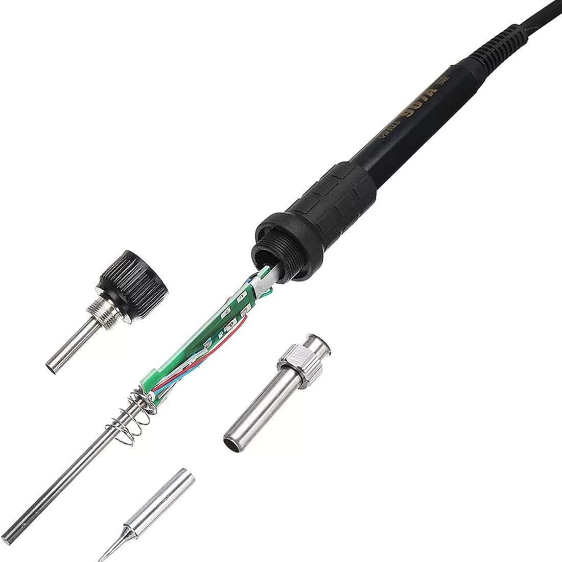 Mango de soldador para estaciones de soldadura 936 936A 937D 8786D 852 852D 50W reparación de soldadura de alta temperatura