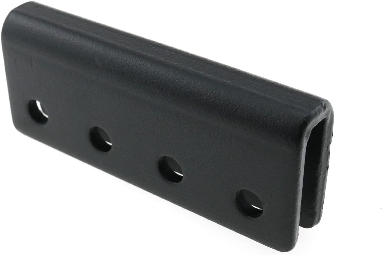 Bi Parting – Conector de hardware para puerta corrediza de granero para pista plana de 1 916 pulgadas, adaptador de riel de hardware para puerta