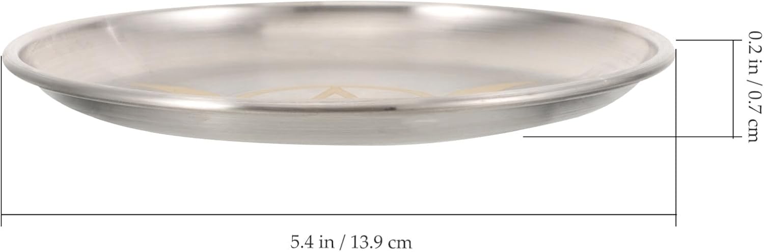 COHEALI Portavelas de placa de altar, quemador de incienso ritual, cuenco de oferta, bandeja decorativa para candelitas, suministros de tarot wicca