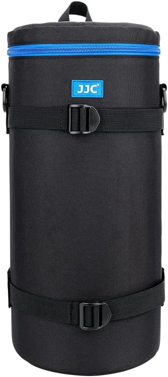 JJC Funda de lujo para lentes Sony FE de 7.874-23.622 in con teleconvertidor y otras lentes inferiores a 5.5 x 14.6 pulgadas (profundidad x largo),