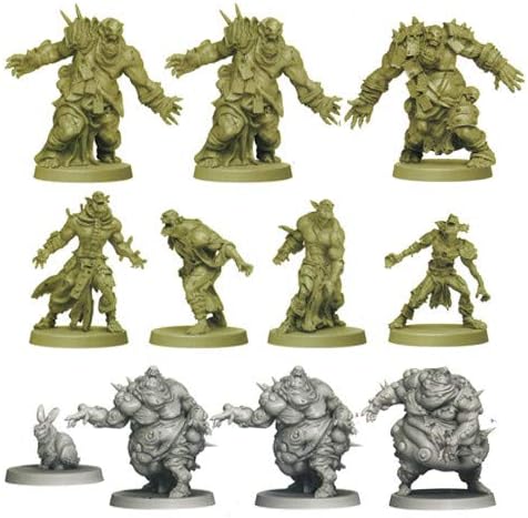 Juegos de guillotina Zombicide Horda Verde – Kickstarter Horde Pledge