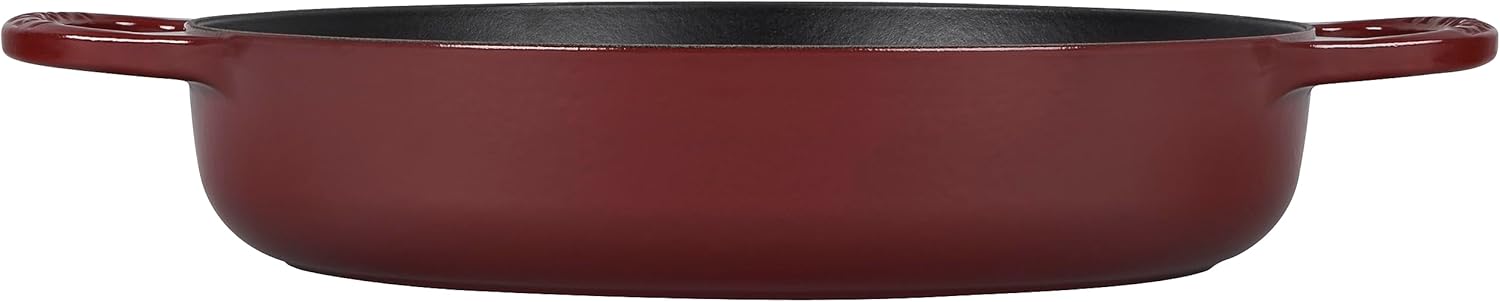 Le Creuset Sartén diaria de hierro fundido esmaltado, 11 pulgadas, Rhone’