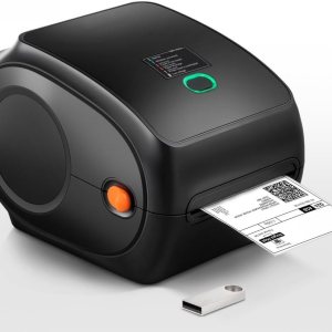 Impresora térmica de etiquetas Bluetooth todo en uno con reconocimiento automático – HD – 300DPI – Compatible con Impresora térmica de etiquetas Bluetooth todo en uno con reconocimiento automático – HD – 300DPI – Compatible con