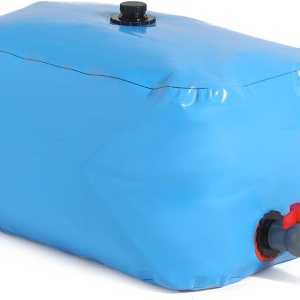 Vejiga de tanque de agua, contenedores de almacenamiento de vejiga de agua portátiles plegables de gran capacidad con espitas y kit de Vejiga de tanque de agua, contenedores de almacenamiento de vejiga de agua portátiles plegables de gran capacidad con espitas y kit de