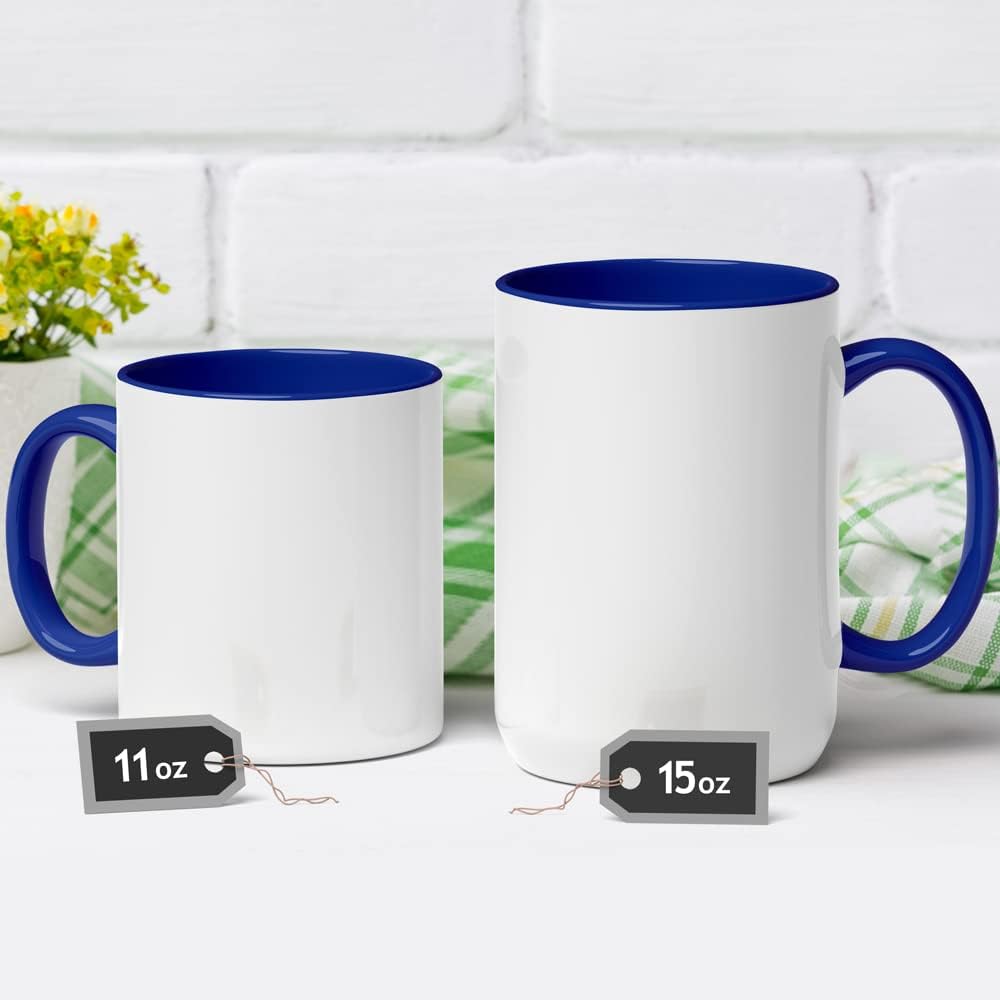 GotPrint Tazas de café personalizadas con nombre, diseña tu propio texto, taza de cerámica personalizada, tazas personalizadas de ambos lados con