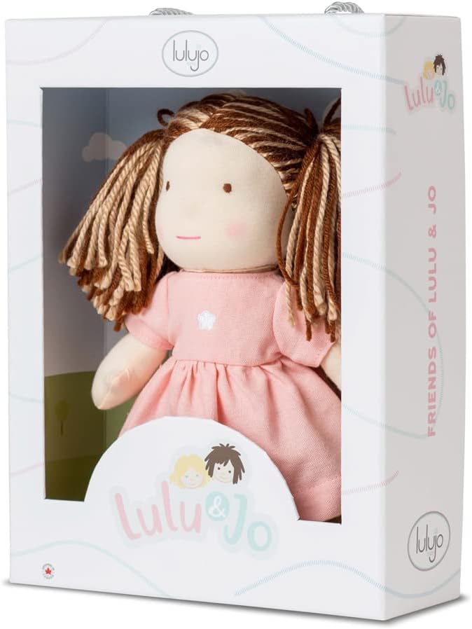 lulujo Muñeca  10 pulgadas  Calidad de reliquia  Artesanía fina y trabajo manual detallado  Estilo Waldorf (Madi)