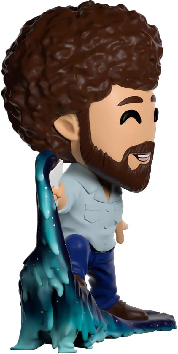 Youtooz Bob Ross Happy Accidents Figura de acción, figura de vinilo de 5 pulgadas – Colección Youtooz Bob Ross